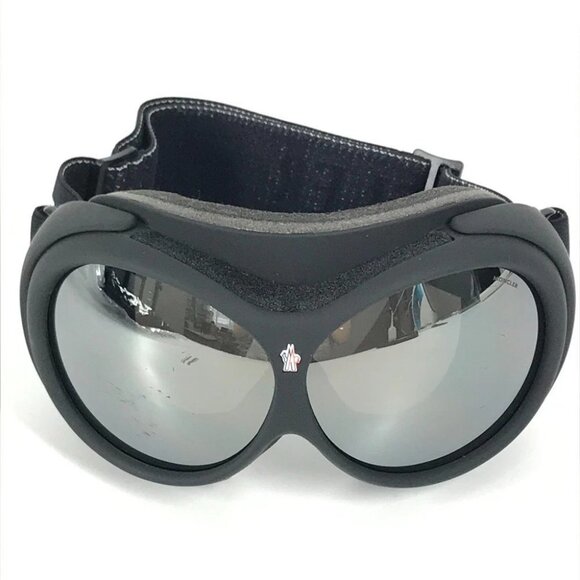 MONCLER glasses eyewear Logo Goggles Ski Snowboard Sports sunglasses Black main image 10